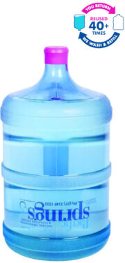 15Litre Returnable Spring Water Bottle