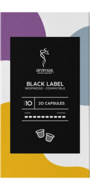 Black Label Nespresso Coffee Pods