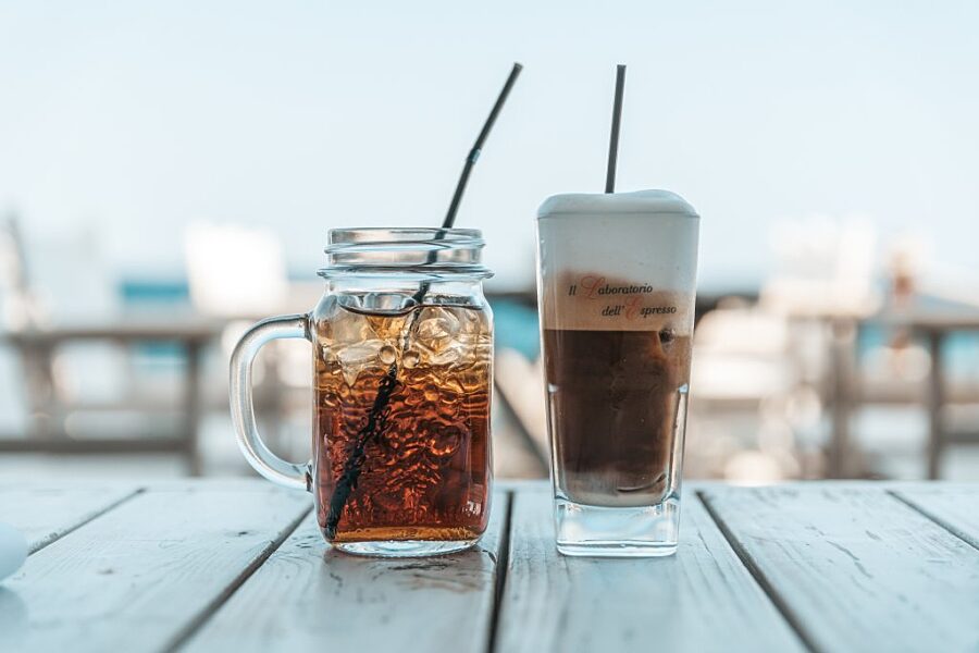Summer hydration ideas - ice tea and coffee