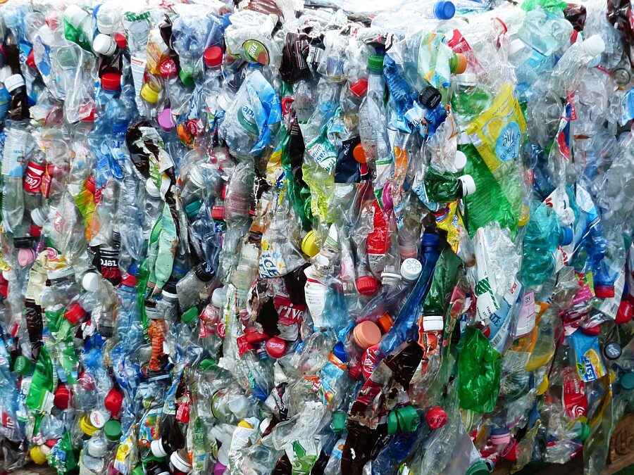Plastic Bottle Waste - single use water bottles are harmful