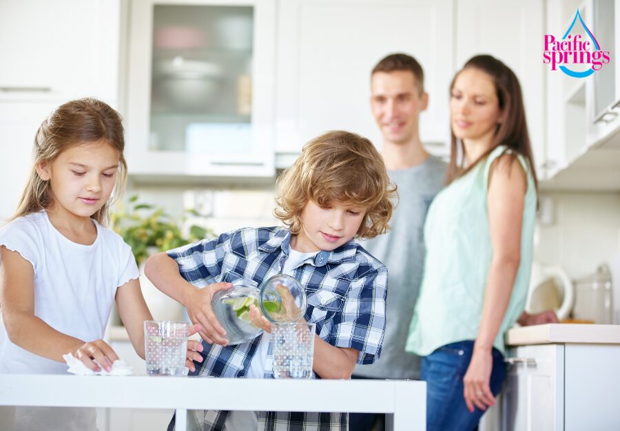 Kids drink more water with lime flavour